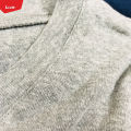 Mens V-neck Rib Structure Thermal Cotton Vest T-shirt From Levin. 