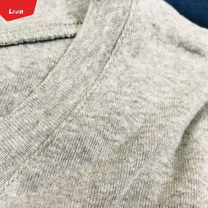Mens%20V-neck%20Rib%20Structure%20Thermal%20Cotton%20Vest%20T-shirt%20From%20Levin%20-%20Image%204