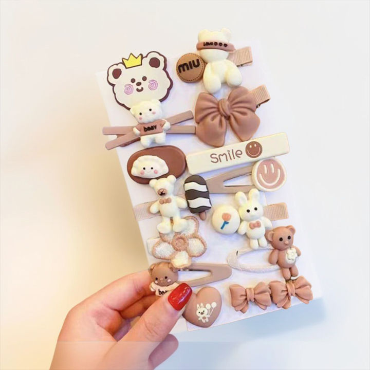 14%20Pcs%20set%20Baby%20Girl%20Korean%20Hair%20Clip%20Set%20for%20Children%20Hair%20Accessories%20-%20Image%202