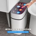Hot Selling Kitchen Storage Box Trash Can Induction Small Car Box Automatic Smart Dustbin Smart Trash Bin. 