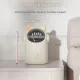 2L Mini Smart Table Trash Can with Display Household Children Bedroom Automatic Sensor Desktop Bin Bathroom Toilet Wastebask. 