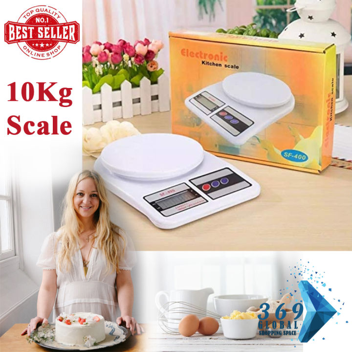 Digital Scale 10kg 1g Household Weight Scales Platform Electronic Balance Kitchen scale Baking Measure Food Cooking Tools Sara Enterprise BD