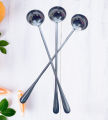 Steel Long handle Pickle Spoon Round Shape -1 Pieces-23cm/9 Inch.