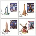 Halloween 40 Style World Famous Architecture Building 3D Puzzle Model Construction 3D Jigsaw Puzzle Toys For Kids Christmas GiftDolls Accessories. 