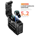 M25 Gaming Headset Low Latency In-ear Earbuds Power Bank Game Headphones Wireless Gaming Tws Earbuds.
