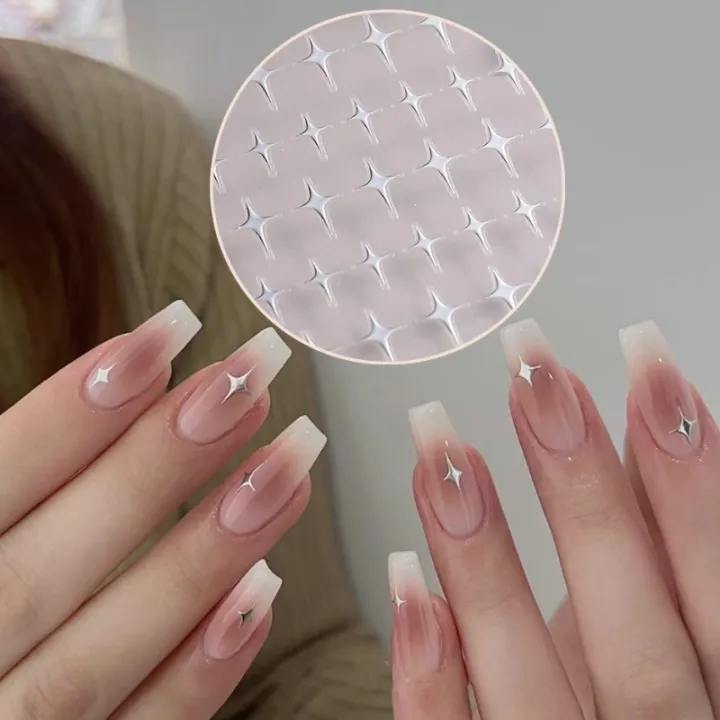 Self-Adhesive%20Sparkling%20Star%20Moon%20Nail%20Stickers%20Y2K%20Heart%20Butterfly%20Nail%20Decals%20Geometric%20Manicure%20Decor%20Accessories%20-%20Image%203