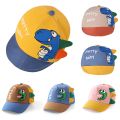Cute Newborn Baseball Cap Summer Baby Bucket Hat Dinosaur Color Outdoor Beach Kids Baby Boy Girl Sun Hats Bonnet. 