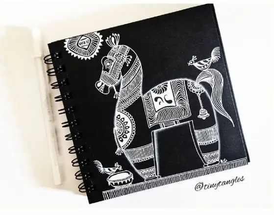 Papertree%20Black%20Sketchbook,%20Wiro%20Bound,%20Size%206"%20x%206"%20Inches,%20200GSM%20(40%20Sheets)%2080%20Pages%20-%20Image%204