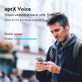 QCY T18 Wireless Earphones Bluetooth 5.2 Earbuds QCC3040 aptX Voice 32kHz 4 Mic CVC HD Call Headphones Dual-device Connection.
