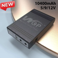 WGP Wonderful Green Power 10400mAh Battery Mini DC UPS (5V-9V-12V). 