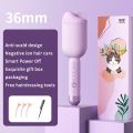New 36mm Wavy Hair Curlers Curling Iron Wave Volumizing Hair Lasting Styling Tools Egg Roll Head Waver Styler Wand Curling Irons. 