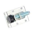 4 Pieces Adjustable Furniture Leveler Legs Load Foot Cold Rolled Steel Sofa/Cabinet Leveling Feet Floor Protecter B03E. 