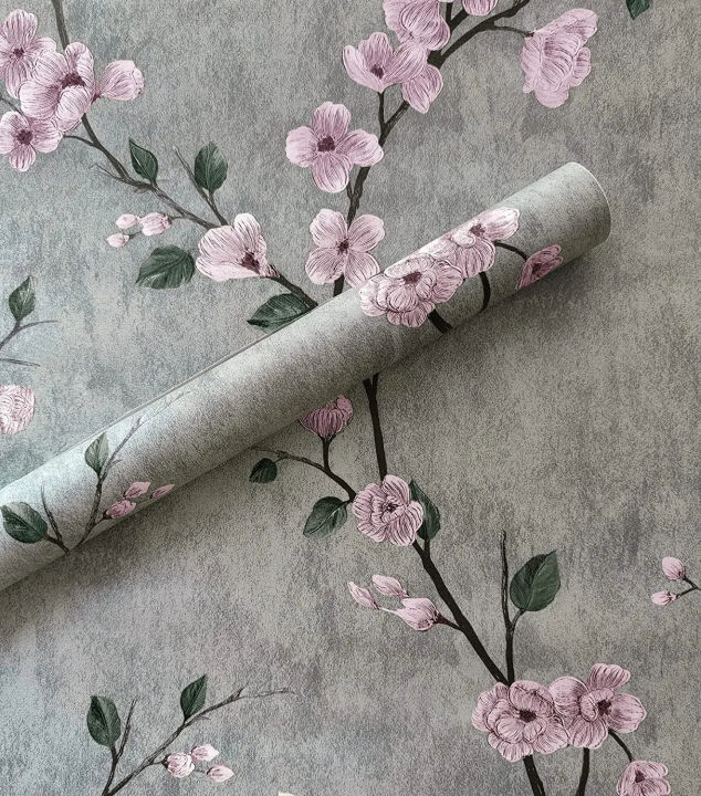 10M%20Vintage%20Floral%20Green%20Peel%20And%20Stick%20Retro%20European%20Style%20Self-adhesive%20Waterproof%20Wallpapers%20Living%20Room%20Bedroom%20Renovation%20-%20Image%203