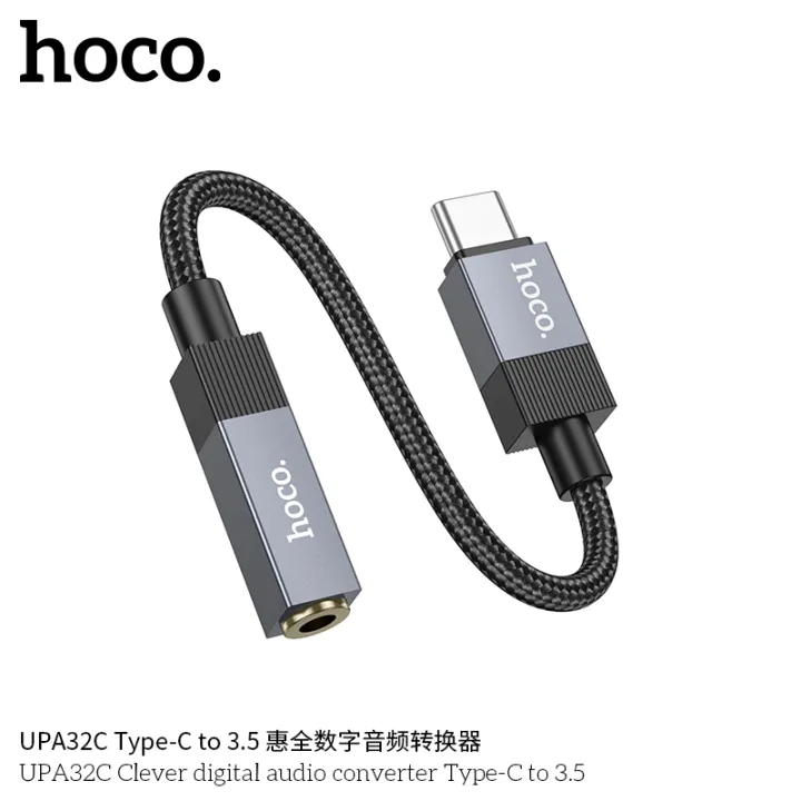HOCO%20UPA32C%20Type-C%20smart%20digital%20Hoco%20audio%20converter%20to%203.5MM%20Type-C%20Digital%203.5%20Audio%20Adapter%20Type%20C%20Audio%20Adapter%20Converter%20Type%20C%20Converter%20Type%20C%20to%203.5mm%20Female%20Sound%20Adapter%20Converter%20-%20Image%205