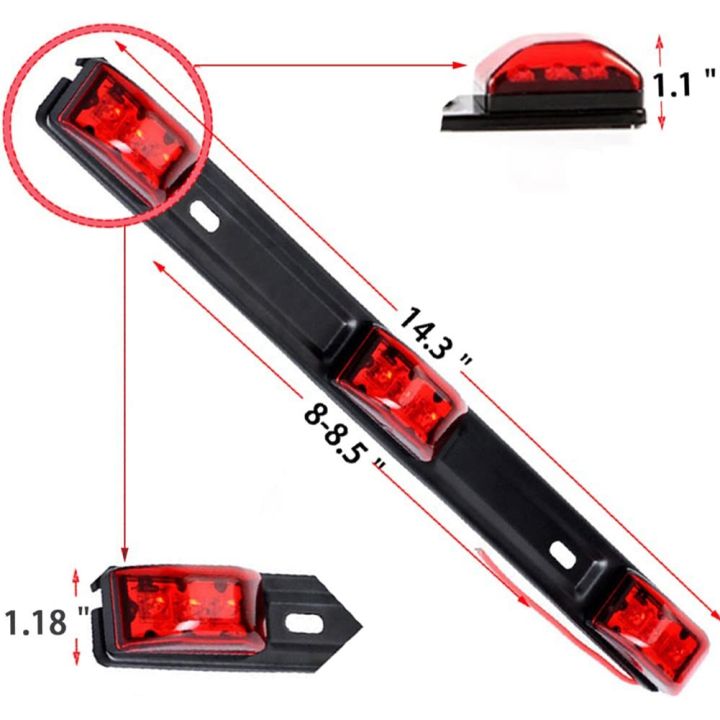 Trailer%20Tail%20Light%20Bar%20Warning%20Brake%20Light%2014.2%20Inch%20Red%20Clearance%20Identification%20ID%20Marker%20Light%20with%20Bracket%20for%20Pickup%20Truck%20Trailer%20RV%20-%20Image%208