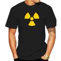 Radioactive Symbol T-Shirt Novelty Shirt T Shirt Tops & Tees Popular Cotton Gift Simple Style Youth Harajuku. 