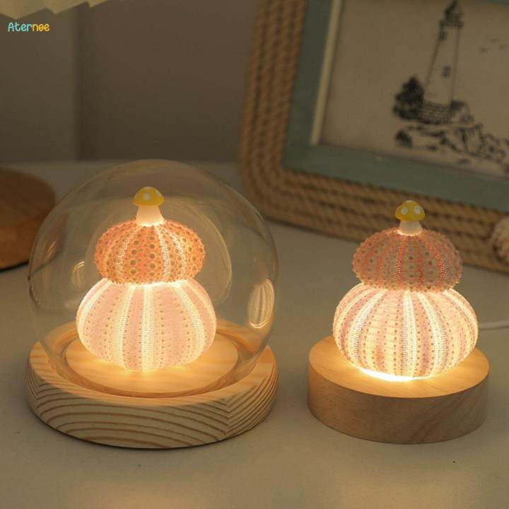 Decorative%20Table%20Lights%20Table%20Lamp%20Bedroom%20Shell%20Wedding%20Modern%20Party%20with%20LED%20Function%20Novelty%20Birthday%20Gift%20Mini%20Desk%20Lights%20Night%20Light%20-%20Image%205