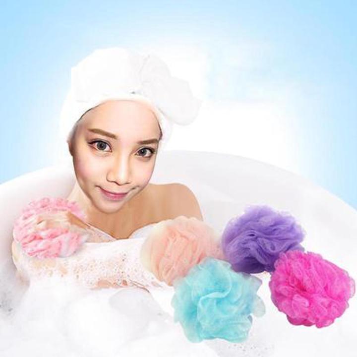 Loofah Flower Bath Shower Wash Sponge - 1 Pcs