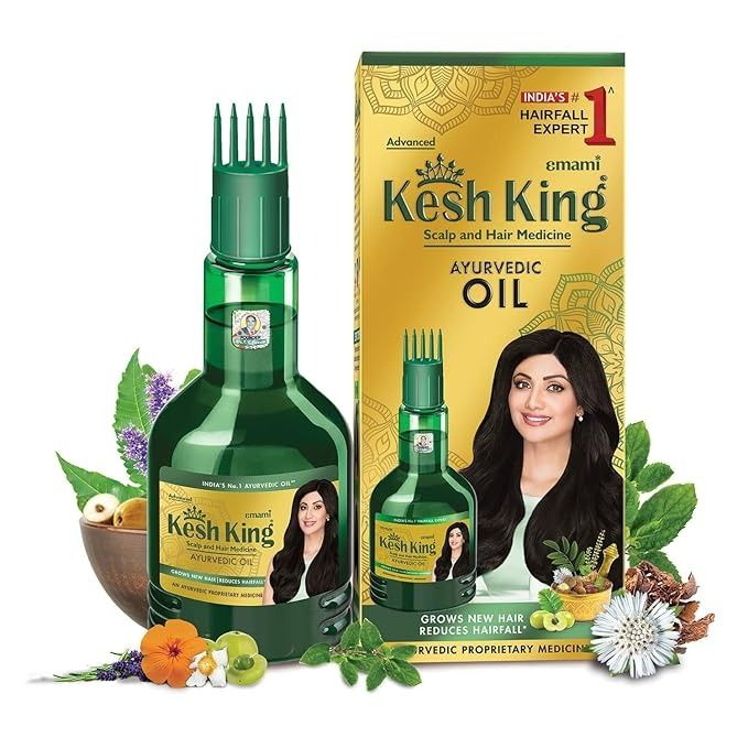 Kesh King Ayurvedic Scalp and Hair Oil - 100ml (Indian)