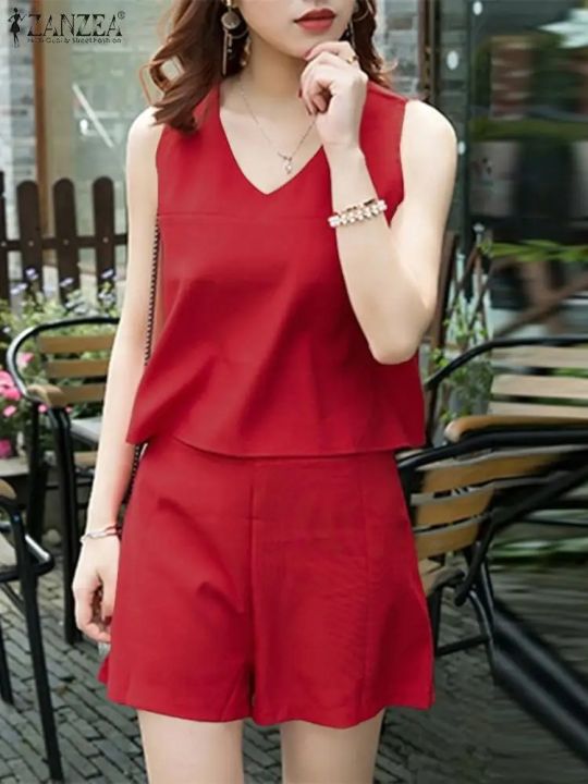 Casual Pants And Tops For Ladies Ladis Fashion Summer Short Sets