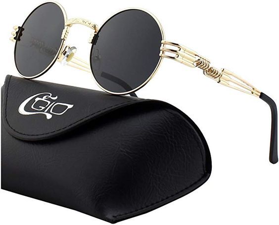 Dollger%20John%20Lennon%20Round%20Sunglasses%20Steampunk%20Metal%20Frame%20-%20Image%203