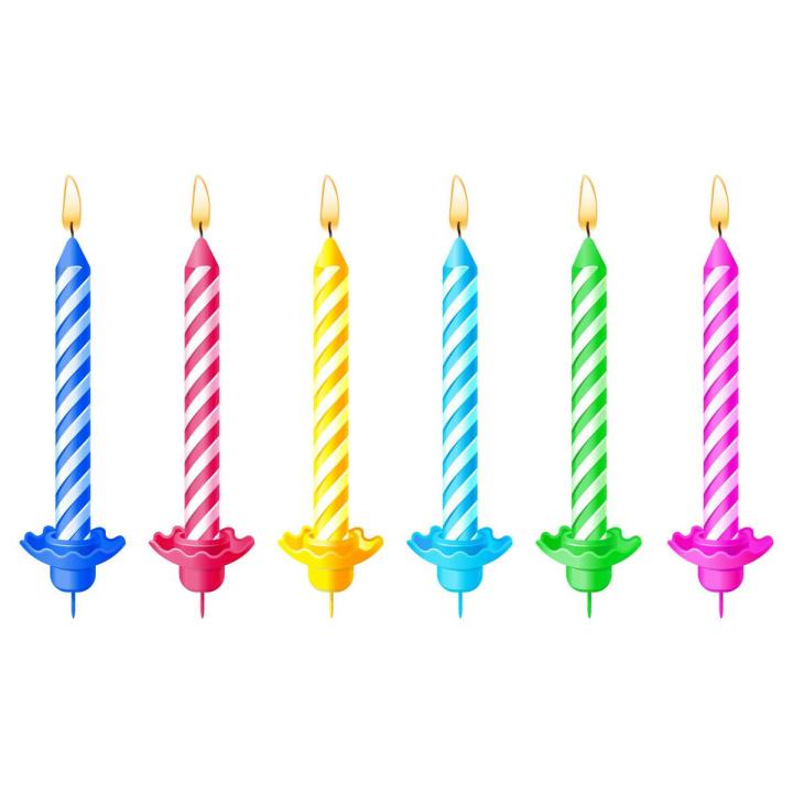 Happy Birthday Candle (24 pcs)