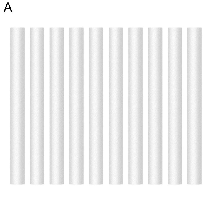 【The Edge of Beauty】10Pcs 7mm Filter Cotton Sponge Stick Water Absorption Easy to Durable Humidifier Cotton Swab Replacement