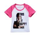 New Kids Wednesday Addams Clothes Sets Girls Summer Clothing Short Sleeve Print Sport Suits Children T-shirt + Pants Outfits. 