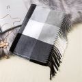 180*35cm Luxury Brand fashion classic lattice men soft scarf cashmere plaid scarves shawl UNISE wraps pashmina headband muffler. 