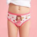 Pack of 4 - Mixed Colors Kids Girl Briefs Breathable Panties for Children 2-12 Yrs Kid Girl Underwear.