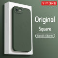 SE 2022 Case YIYONG Original Soft Liquid Silicone Cover For iPhone 7 8 Plus 6 6S SE 2020 2 3 SE2 SE3 iPhone7 iPhone8 Phone Cases. 