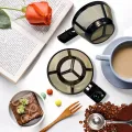 Reusable Coffee Basket Filter for Hamilton Beach 2-Way Brewer Coffee Maker Models 49980A, 49980Z, 47650, 49933. 