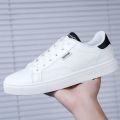 White Shoes2022New Style White Sneakers Men's Fashionable All-Matching White Shoes for Middle School Students Men's Casual Sneakers.