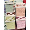 R.F.L. Office desk cane  pen holder square. 