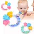 1 Pcs Lovely Silicone Necklace Teethers With Rattle Teethers Toys Teething Baby Care Safe Acessorios Baby Teether. 