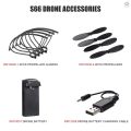 Compatible with S66 RC Drone 4pcs Drone Propeller Blades Paddles for RC Quadcopter RC Drone Accessories.