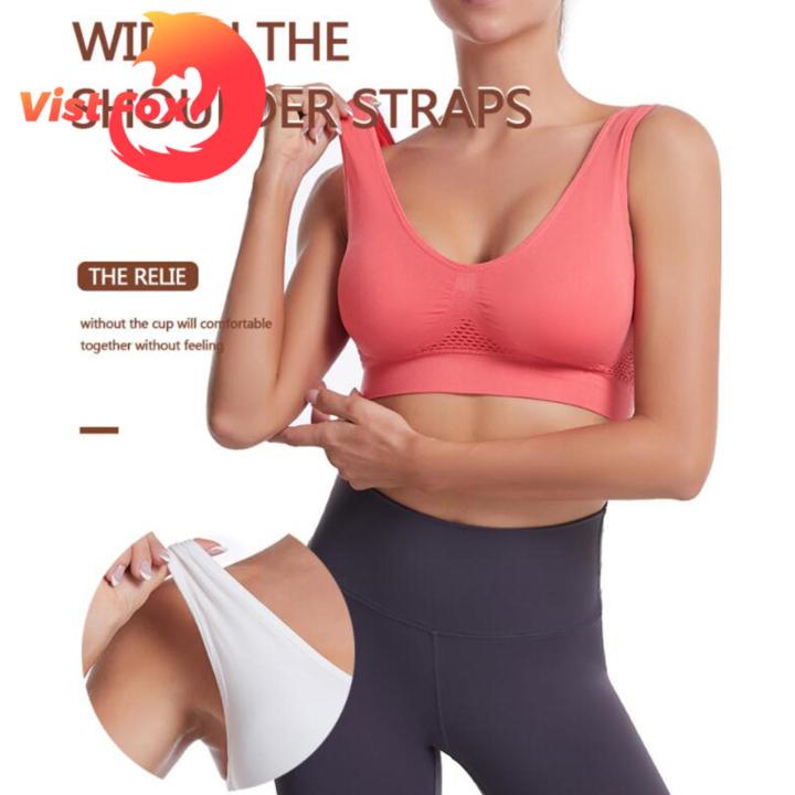 Vist%20Fox%20Vest%20Bra%20Wide%20Shoulder%20Strap%20Seamless%20Gather%20Mesh%20Back%20Fitness%20Bra%20-%20Image%209