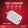 Teton 30W PD Fast Charger Travel Charger Fast Wall Travel Chargers Adapter For Mobile Phone. 