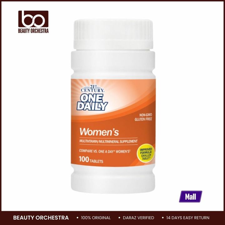 21st Century One Daily Women's Tablets 100 Count