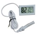 Mini Digital LCD Digital Thermometer Hygrometer Fridge Freezer Temperature Humidity Meter with Requires Battery.