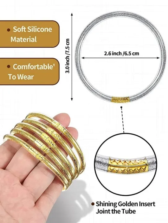 9Pcs/set%20Glitter%20Jelly%20Bangles%20Bracelets%20Set%20for%20Women%20Glitter%20Filled%20Jelly%20Silicone%20Bracelets%20for%20Girls%20-%20Image%204