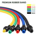Resistance Bands Set with Handles Door Anchor Ankle Straps Exercise Bands for Men Women Resistance Training Home Gym Workouts.