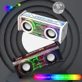 Mecha A88 Transparent Wireless Portable Bluetooth Speaker With TWS Function. 