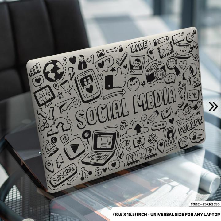 Social%20Media%20Seamless%20Pattern%20Laptop%20Stickers%20&%20Laptop%20Skin%20Waterproof%20Removable%20Laptop%20Sticker%20(10.5X15.5)%20-%20LSKN2358%20-%20Urban%20Sticker%20-%20Image%202