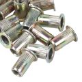 20pcs Flat Head Metric Steel M5 Blind Insert Rivet Nut.