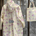 Sanrio Hello Kitty New Cartoon Rainwear Student Portable Raincoat Adult Children Outdoor Waterproof Accessories Cute Rain Cape.