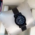 Black Belt Stylish New Ladies Watch For Girls. 