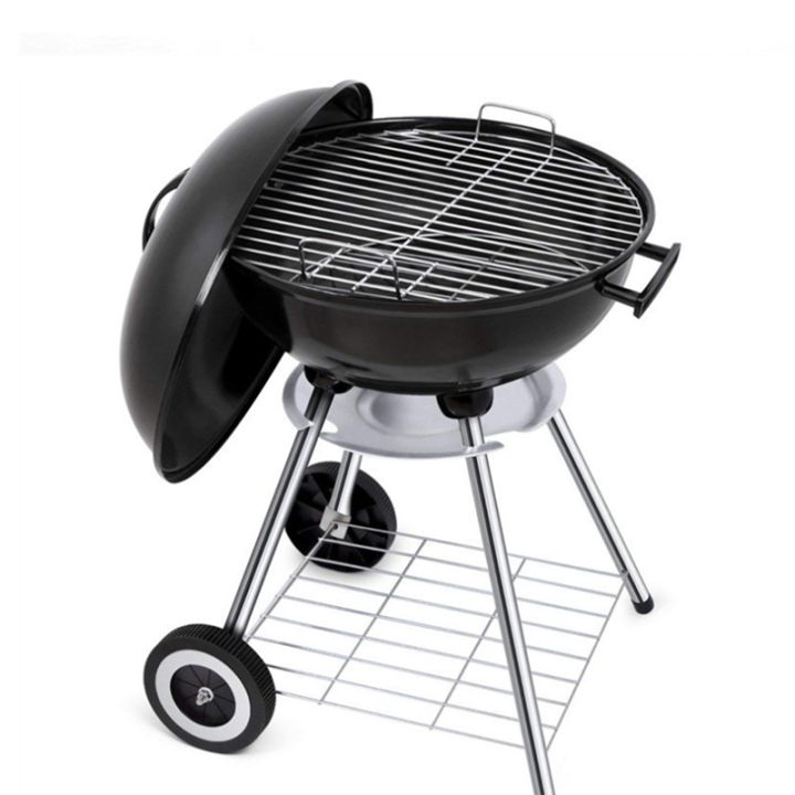 304%20Stainless%20Multipurpose%20Steel%20Round%20Grill%20Net%20with%20Foot%20Barbecue%20Rack%20Steam%20Baking%20Rack%20Camping%20Outdoor%20BBQ%20Meshes%20-%20Image%206