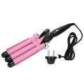 3 Barrel Curling Iron Wand Adjustable Hair Curler Waver Crimper Styling Tool 110V~240V. 