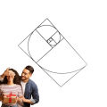 Golden Ratio Viewfinder Viewfinder Art Tool Golden Ratio Viewfinder Golden Ratio Viewfinder Clear Golden Section Viewer View. 